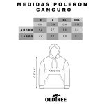 Hoodie Canguro Gris Grafo - Imagen 2