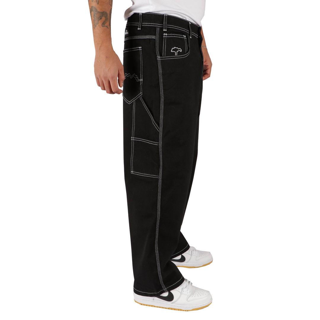 Jeans Carpenter Real Baggy Negro Contrast Old Tree