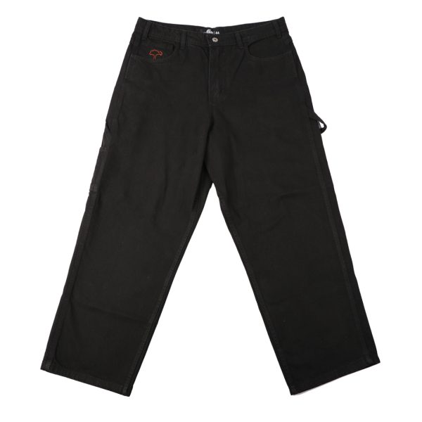 Jeans Carpenter Baggy Negro Scorpion Battle Old Tree - Imagen 5