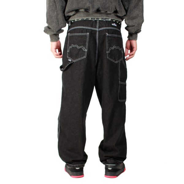 Jeans Carpenter Baggy Negro Silver Old Tree - Imagen 4