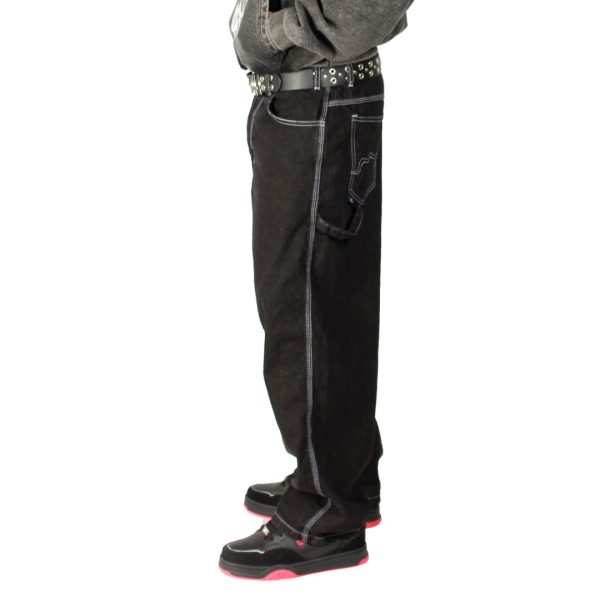 Jeans Carpenter Baggy Negro Silver Old Tree - Imagen 3