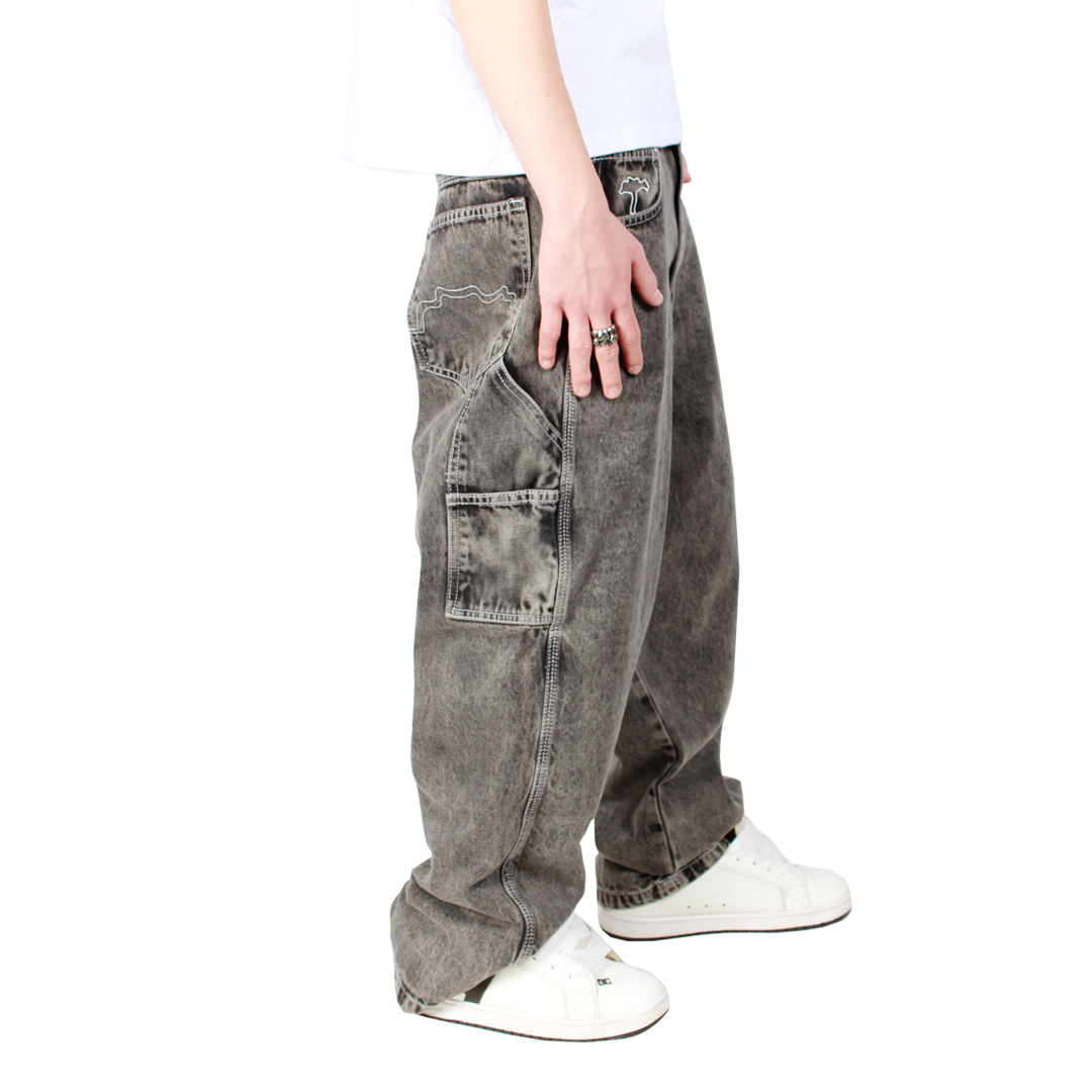 Jeans Carpenter Baggy Acid Wash Old Tree