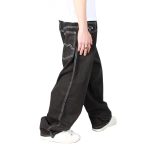 Jeans Extra Baggy Negro Silver Contrast Old Tree - Imagen 4