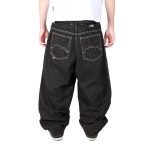 Jeans Extra Baggy Negro Silver Contrast Old Tree - Imagen 3