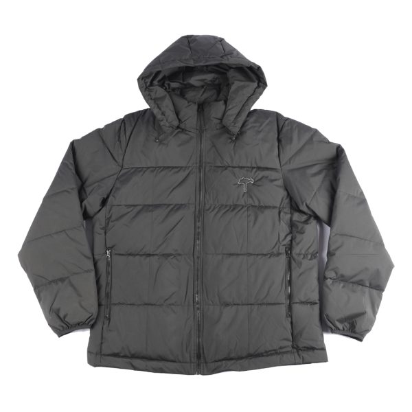 Chaqueta Puffer Negra Old Tree