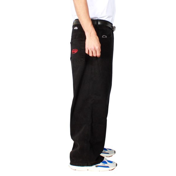 Jeans Extra Baggy Negro Ellipse Old Tree - Imagen 4