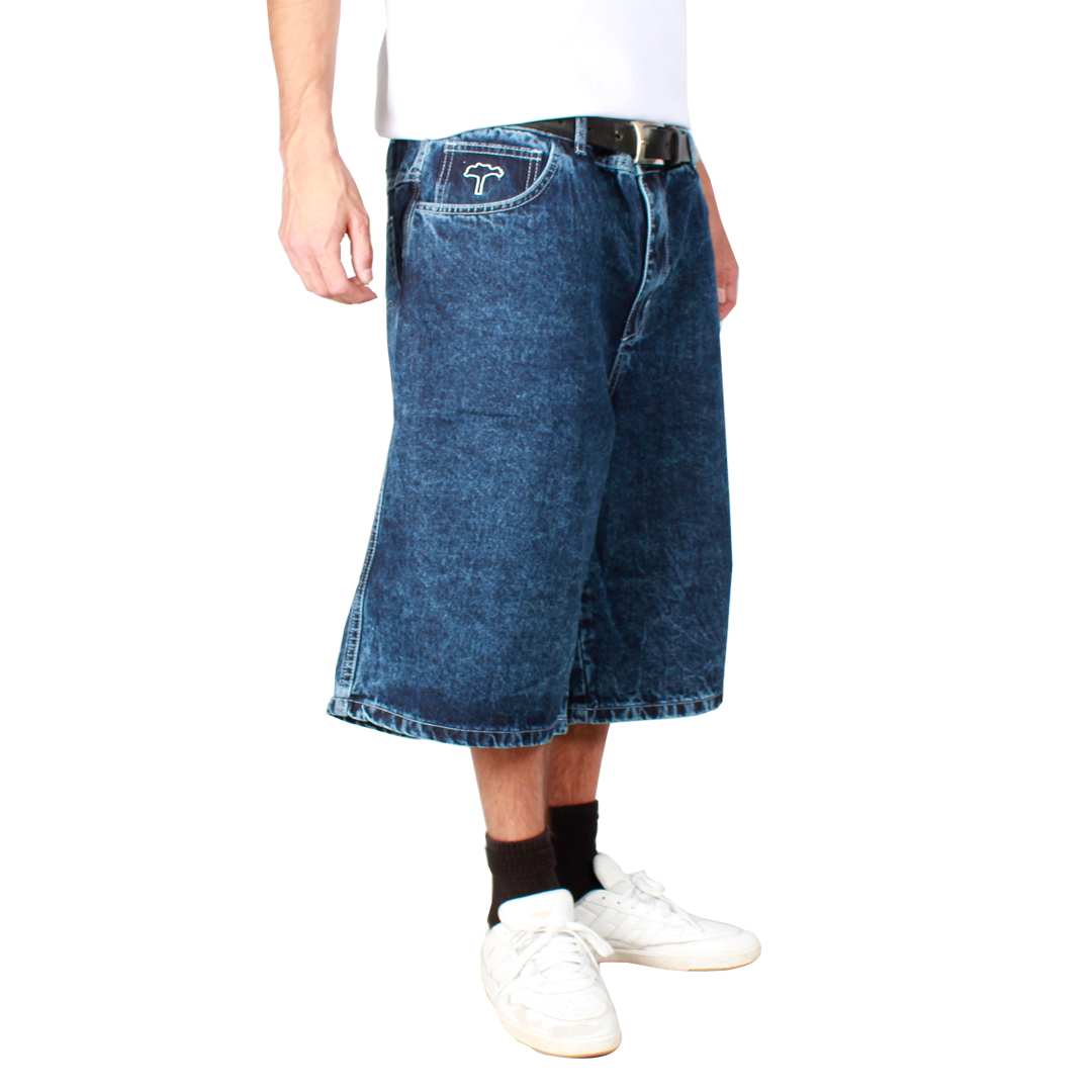 Jort Extra Baggy Acid Wash Azul Old Tree