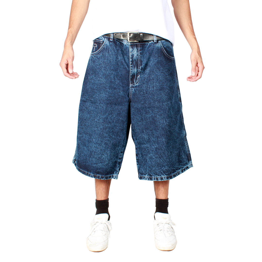Jort Extra Baggy Acid Wash Azul Old Tree