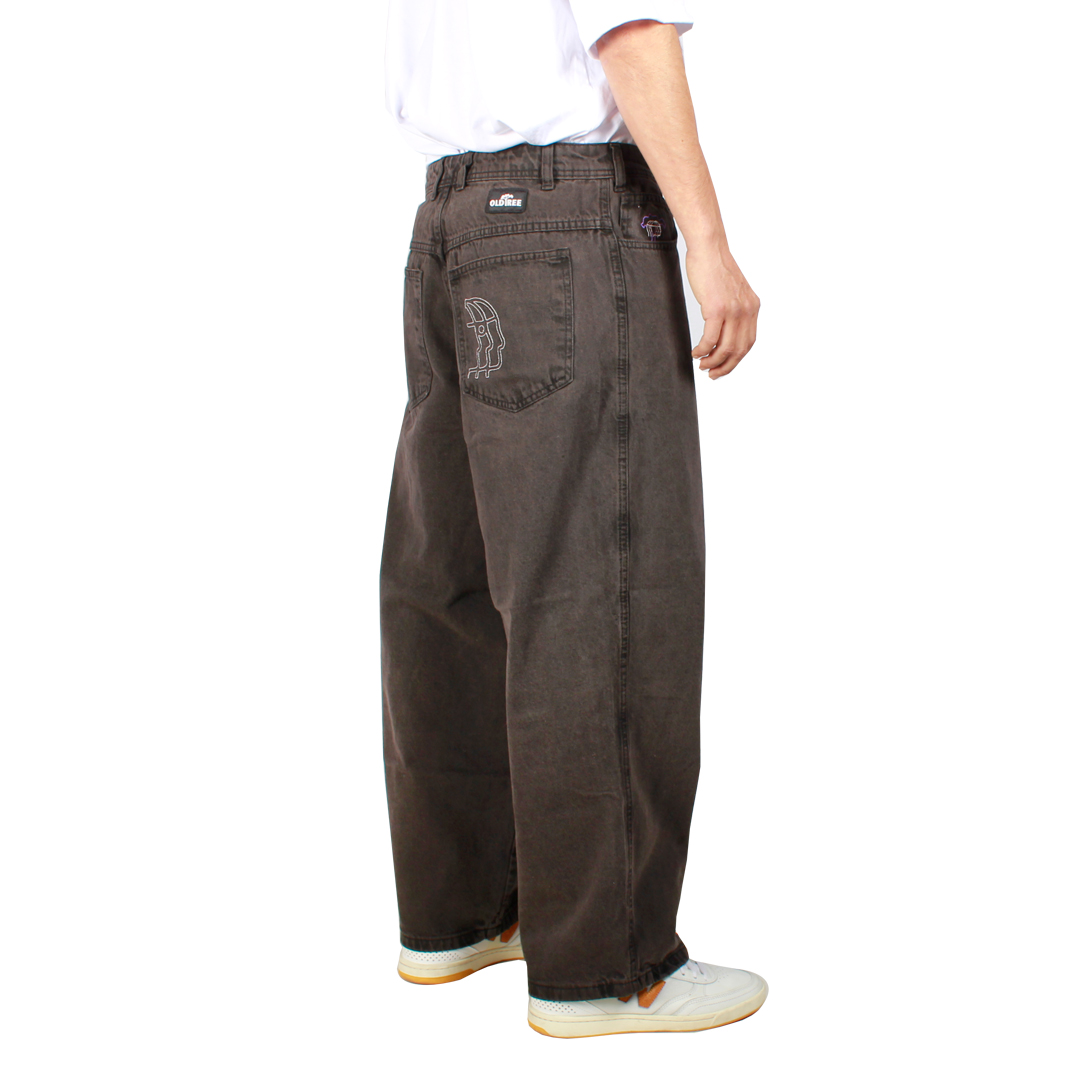 Jeans Old Tree X Skatesencia Acid Brick Extra Baggy - Imagen 2