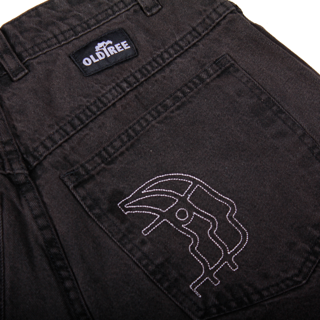 Jeans Old Tree X Skatesencia Acid Brick Extra Baggy - Imagen 5