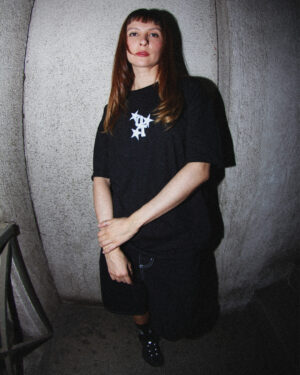 Polera Stars Negra Old Tree - Imagen 2