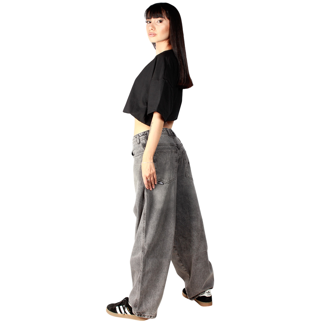 Jeans Extra Baggy Focalizado Acid Wash Ellipse Old Tree - Imagen 6