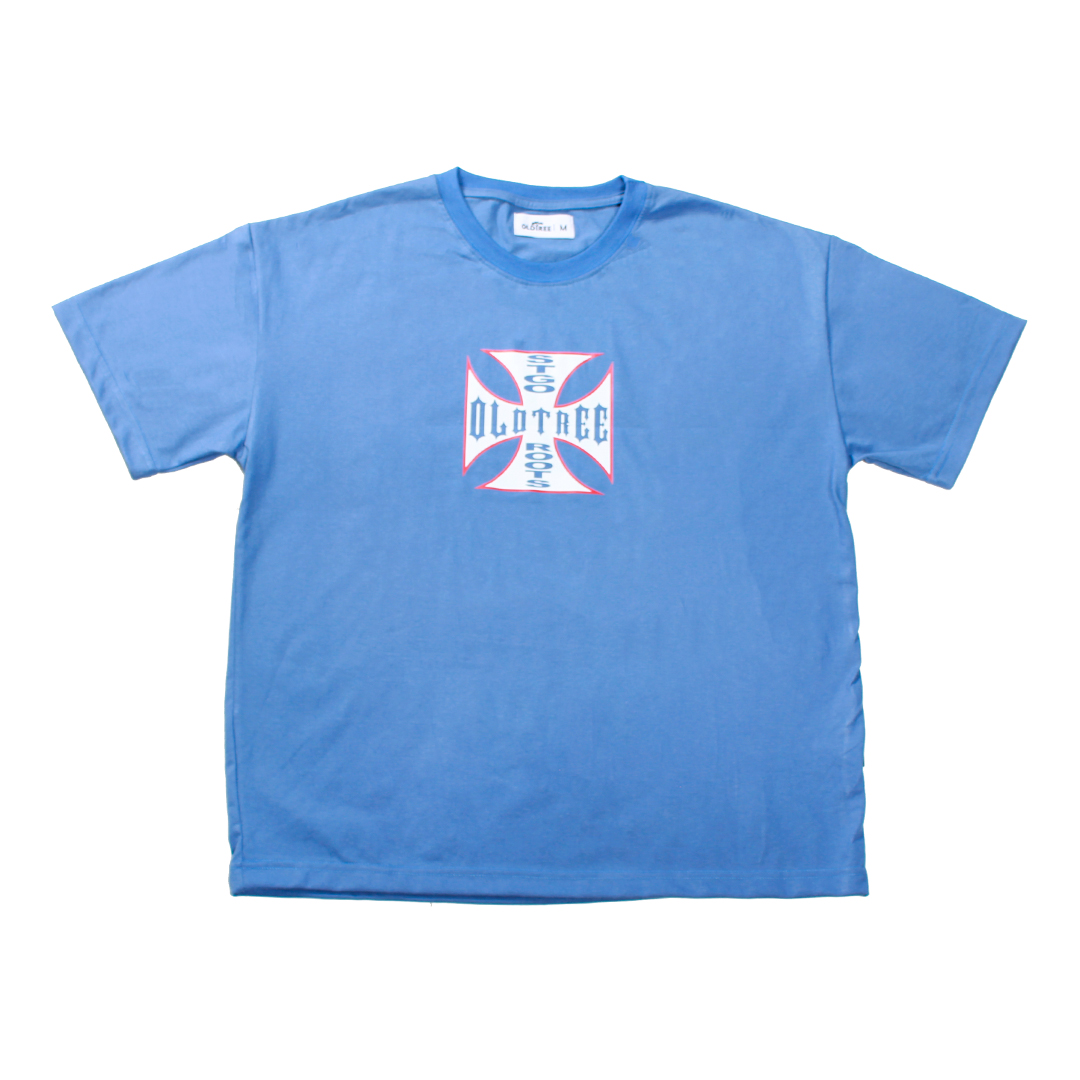 Polera Stgo Roots Celeste Old Tree
