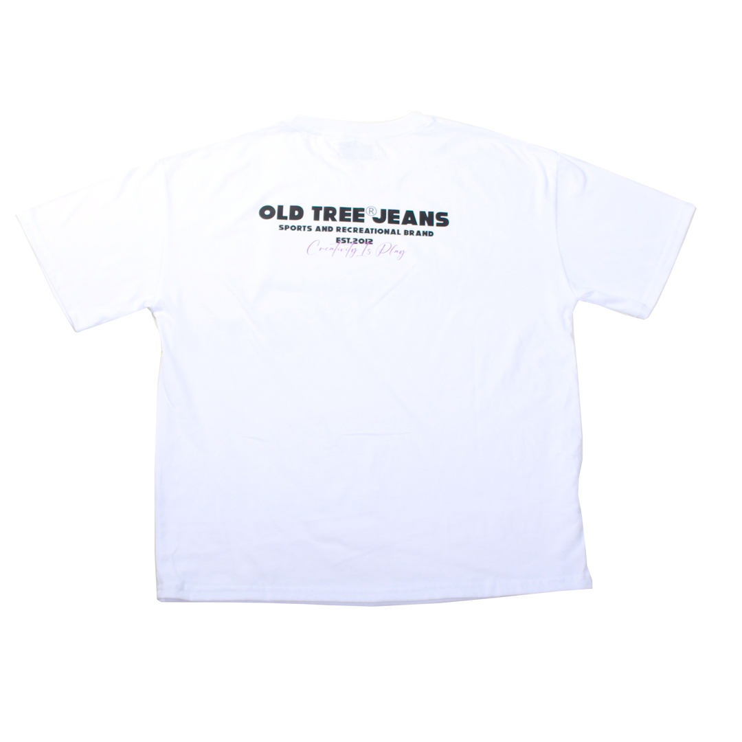 Polera Sports Blanca Old Tree