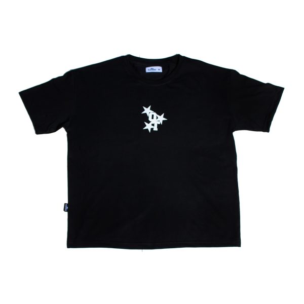 Polera Stars Negra Old Tree