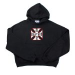 Hoodie Boxy Fit Stgo Roots Negro Old Tree
