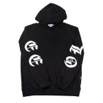 Hoodie Gotic French Terry Negro Old Tree