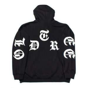 Hoodie Gotic French Terry Negro Old Tree - Imagen 2