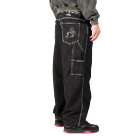 Jeans Carpenter Baggy Negro Silver Scorpion Old Tree