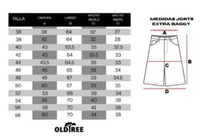 Jort Extra Baggy Negro Contrast Old Tree - Imagen 5