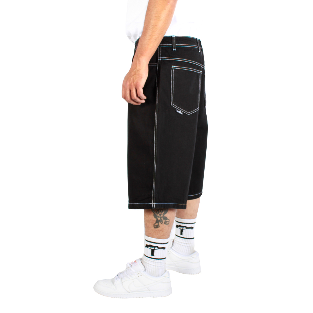 Jort Extra Baggy Negro Contrast Ellipse Old Tree - Imagen 4