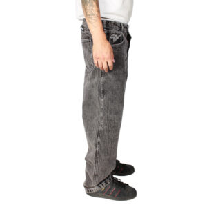 Jeans Regular Acid Wash Gris Trunk - Imagen 4