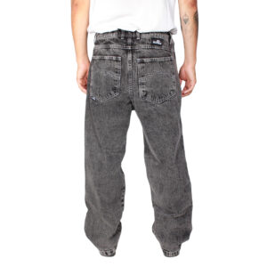 Jeans Regular Acid Wash Gris Trunk - Imagen 3