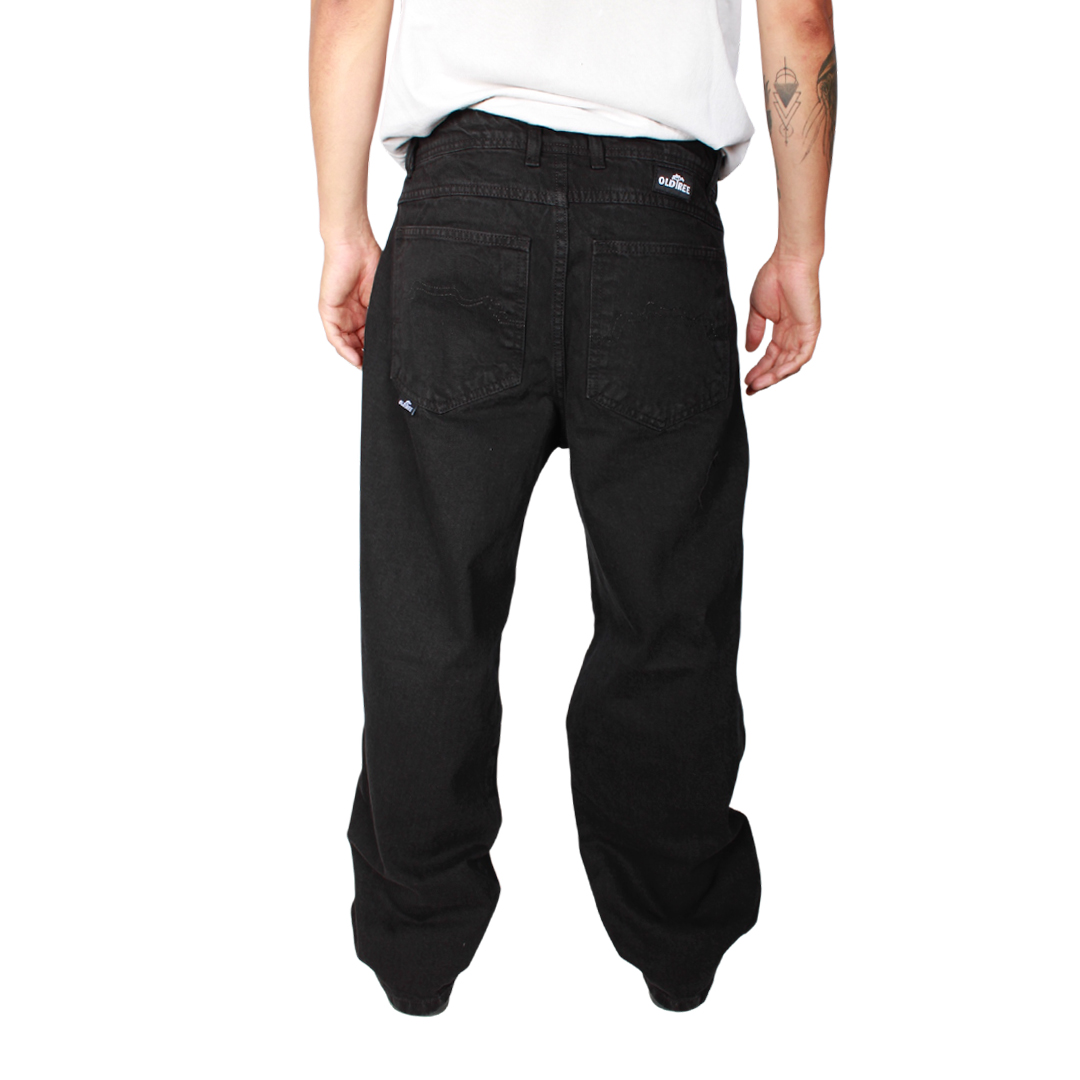 Jeans Regular Negro Trunk - Imagen 3