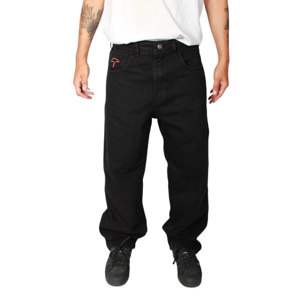 Jeans Regular Negro Trunk