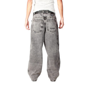 Jeans Baggy Three Cut Acid Wash Old Tree - Imagen 3
