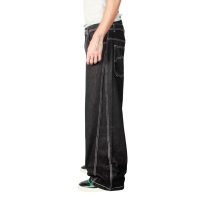Jeans Baggy Three Cut Negro Silver Old Tree - Imagen 4