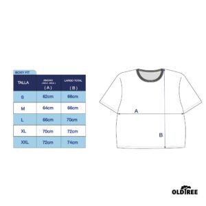 Polera Boxy Fit Escudos Blanca Old Tree - Imagen 2