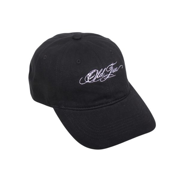Dad Hat Lettering Frontal Negro Old Tree
