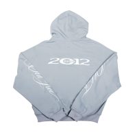 Hoodie 2012 Boxy Fit Gris Oscuro Old Tree - Imagen 2