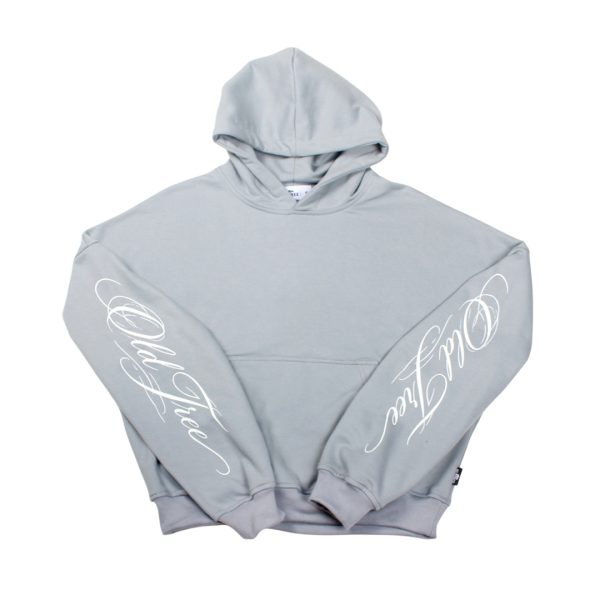 Hoodie 2012 Boxy Fit Gris Oscuro Old Tree
