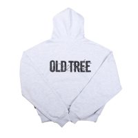 Hoodie OT Boxy Fit Gris Melange Old Tree - Imagen 2
