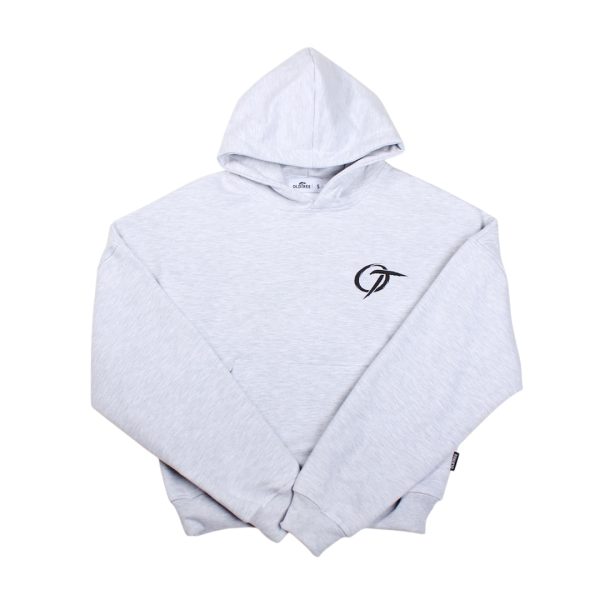 Hoodie OT Boxy Fit Gris Melange Old Tree