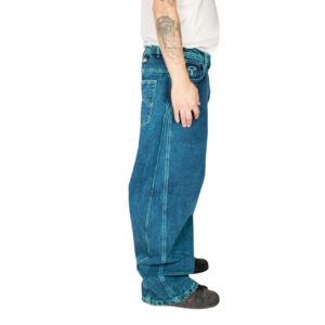 Jeans Baggy Three Cut Verde Acid Old Tree - Imagen 3