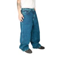 Jeans Baggy Three Cut Verde Acid Old Tree - Imagen 2