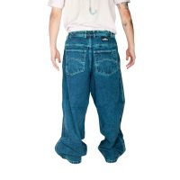 Jeans Baggy Three Cut Verde Acid Old Tree - Imagen 5