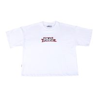 Polera Boxy Fit Fear Blanco Old Tree