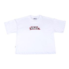 Polera Boxy Fit Fear Blanco Old Tree