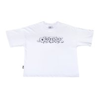 Polera Boxy Fit Bubble Blanca Old Tree