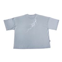 Polera Boxy Fit Bubble Gris Old Tree - Imagen 2