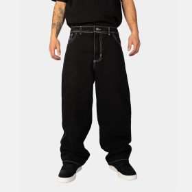 Jeans Extra Baggy Negro Contrast Classic Old Tree