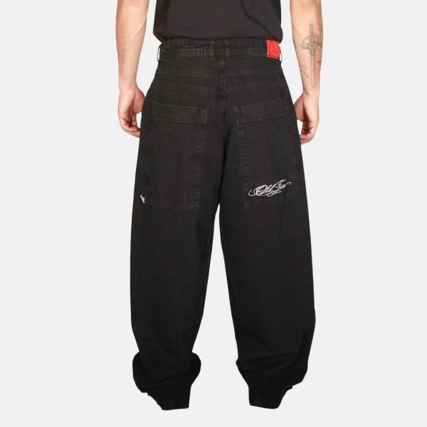 Jeans Baggy Big Pocket Negro Old Tree