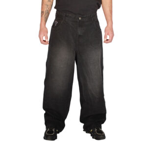Jeans Baggy Big Pocket Negro Focalizado Old Tree