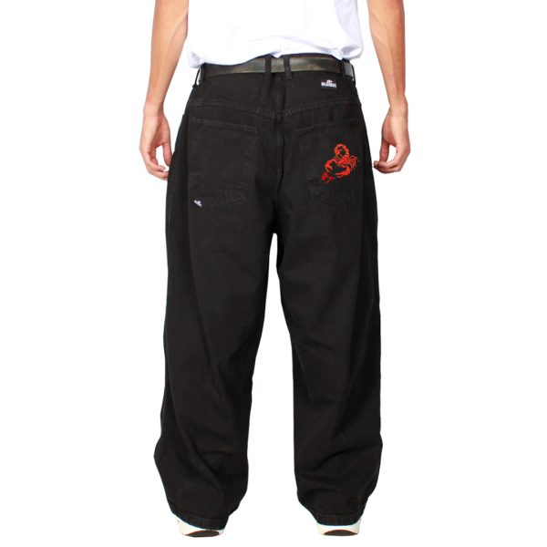 Jeans Extra Baggy Negro Scorpion Old Tree