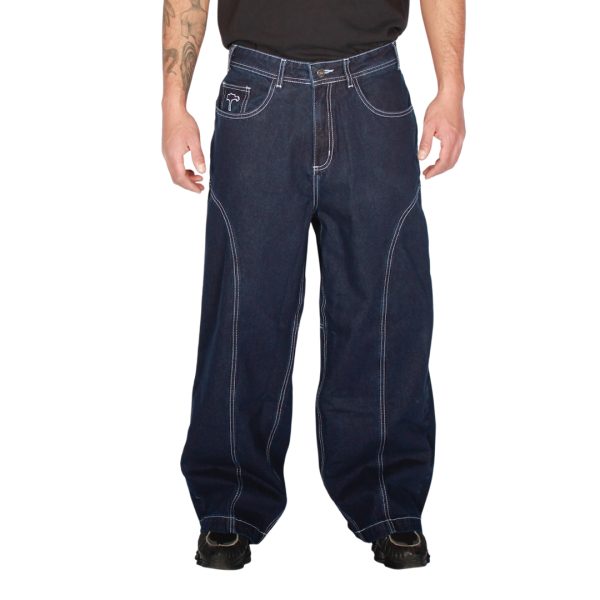 Jeans Baggy Ultra Cut Azul Old Tree