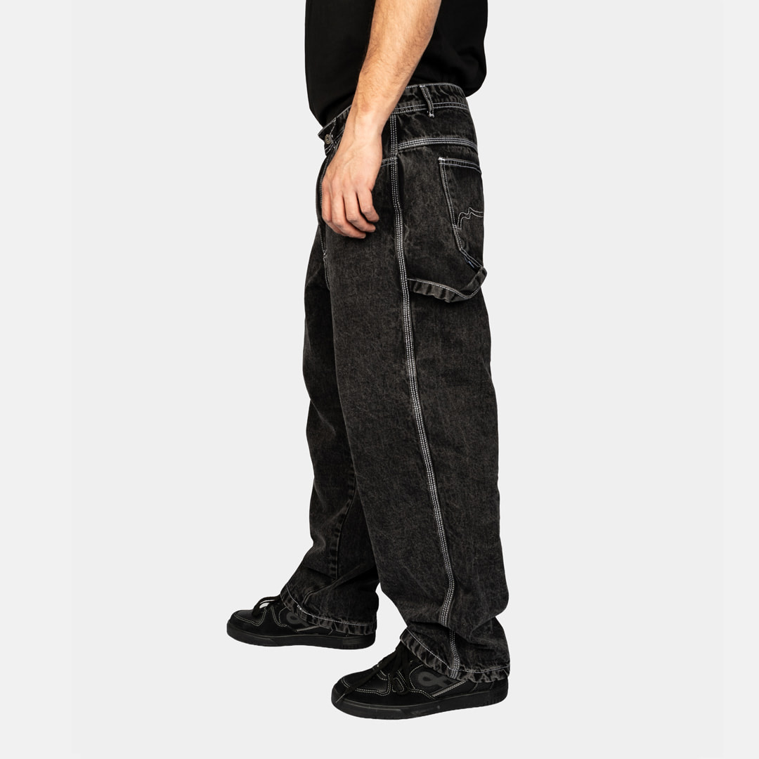 Jeans Carpenter Baggy Acid Wash Old Tree